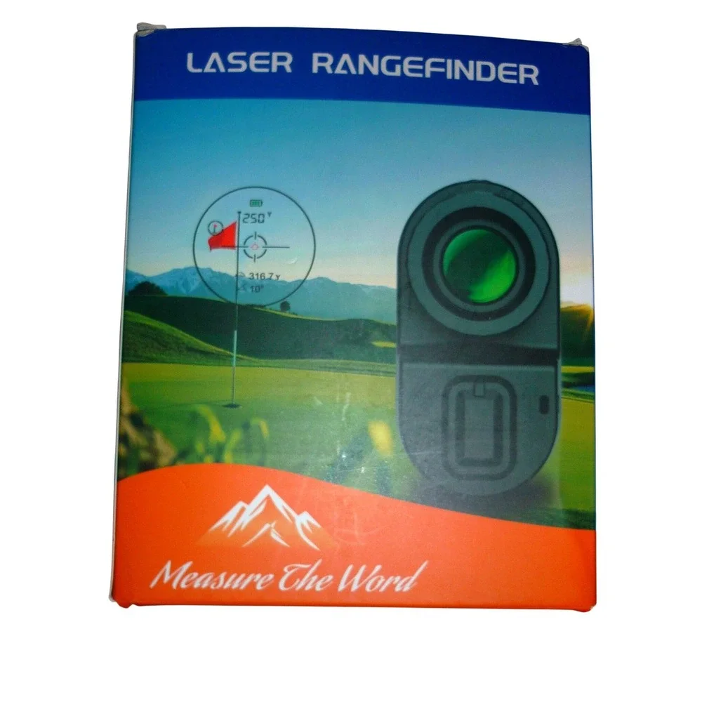 Measure Word ST-GR01-1800 Laser Rangefinder Golf Hunting 2200m Slope Magnetic